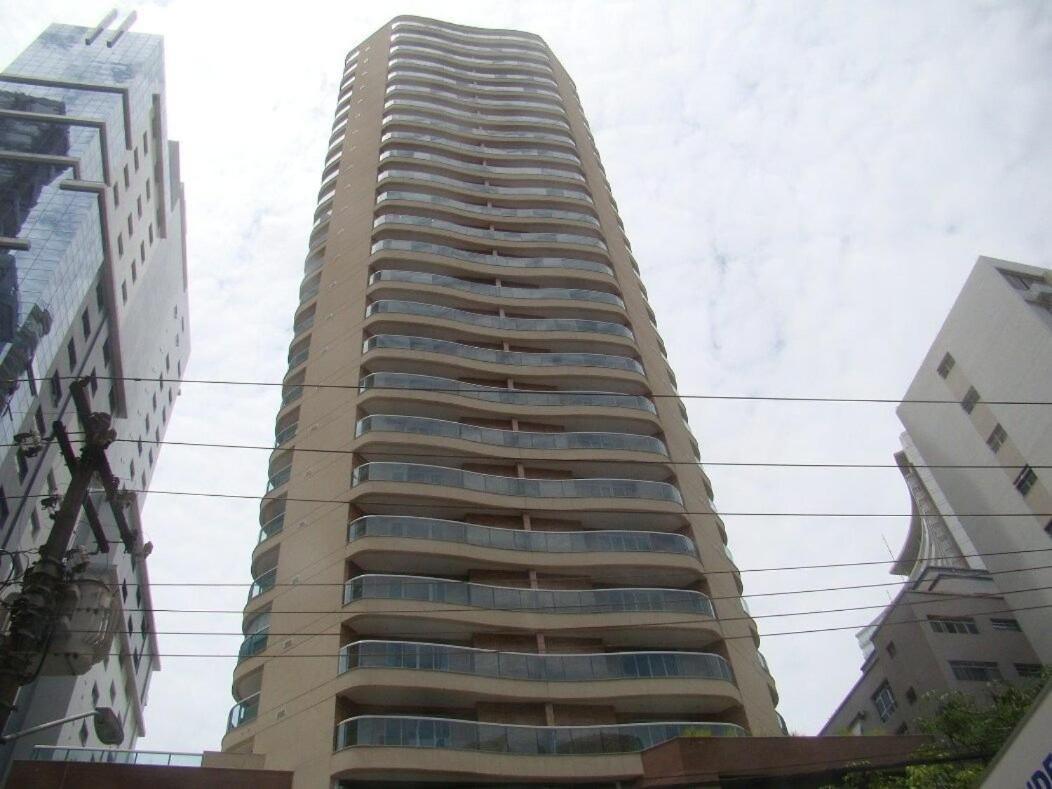 Estanconfor Praia Santos Ac Garagem Sacada Fechada Esterno foto